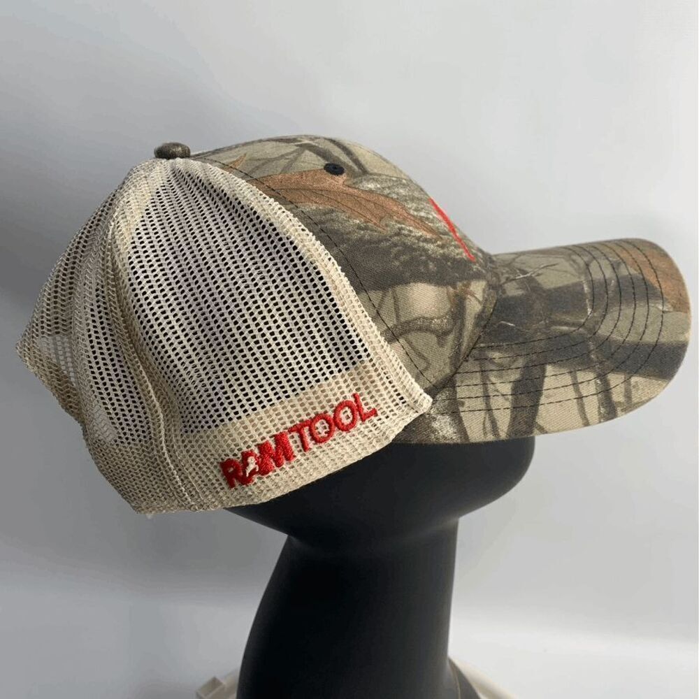 RamTool Guardian Fall Protection Hat Snapback Meshback Trucker Cap‎ Camo - Picture 2 of 6